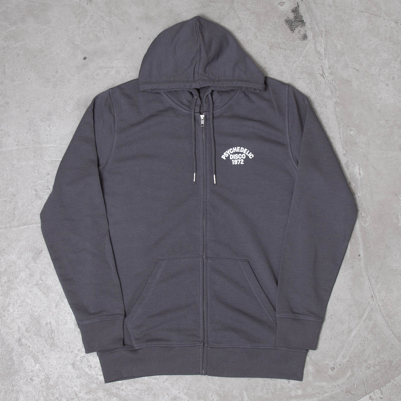 1972 Crest - Zipped Hood - Grey