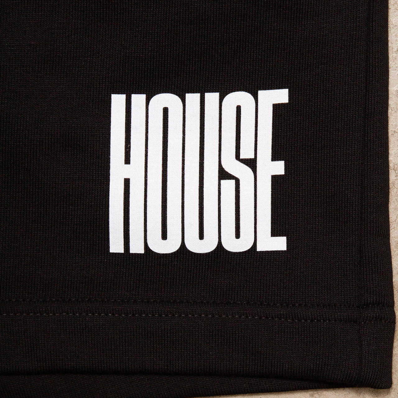 Higher House - Heavyweight Jersey Shorts - Black