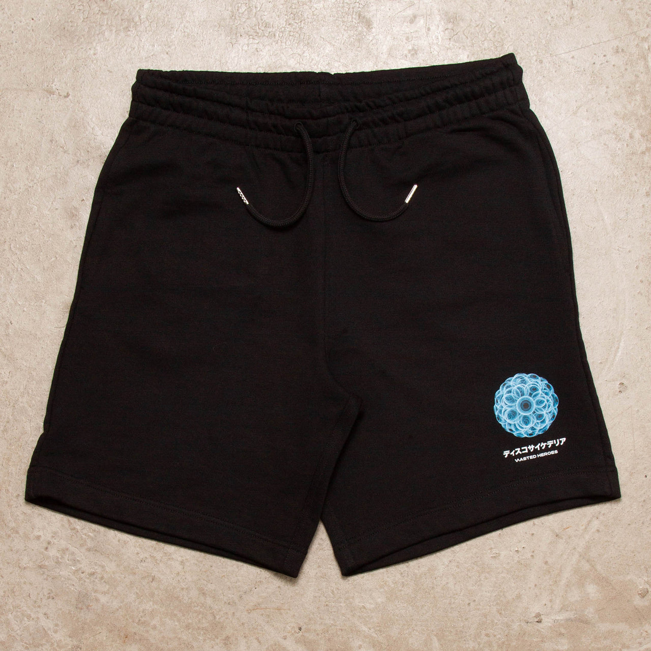 Orb 047 - Heavyweight Jersey Shorts - Black