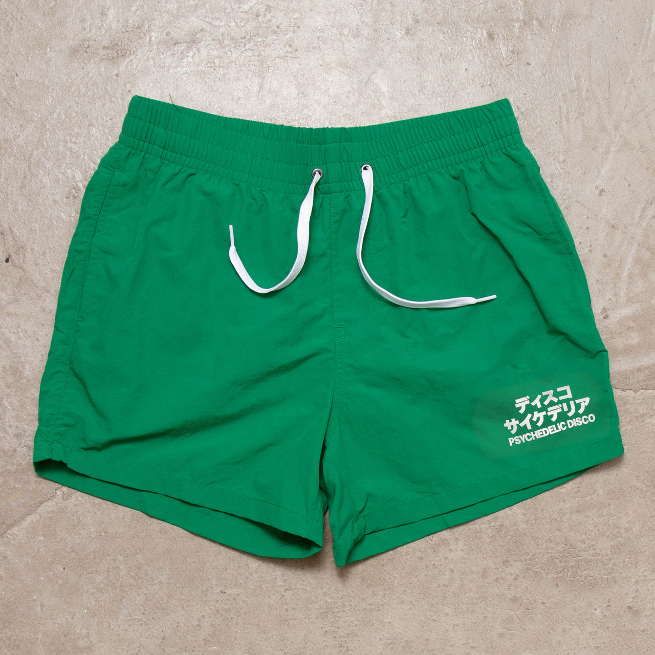 Disco Psychedelia - Swim Shorts - Green
