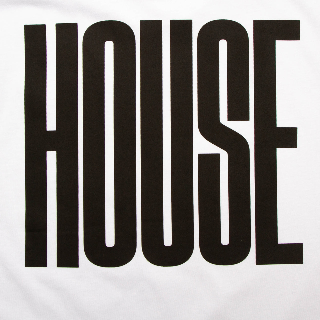 Higher House Back Print - Tank Tshirt - White