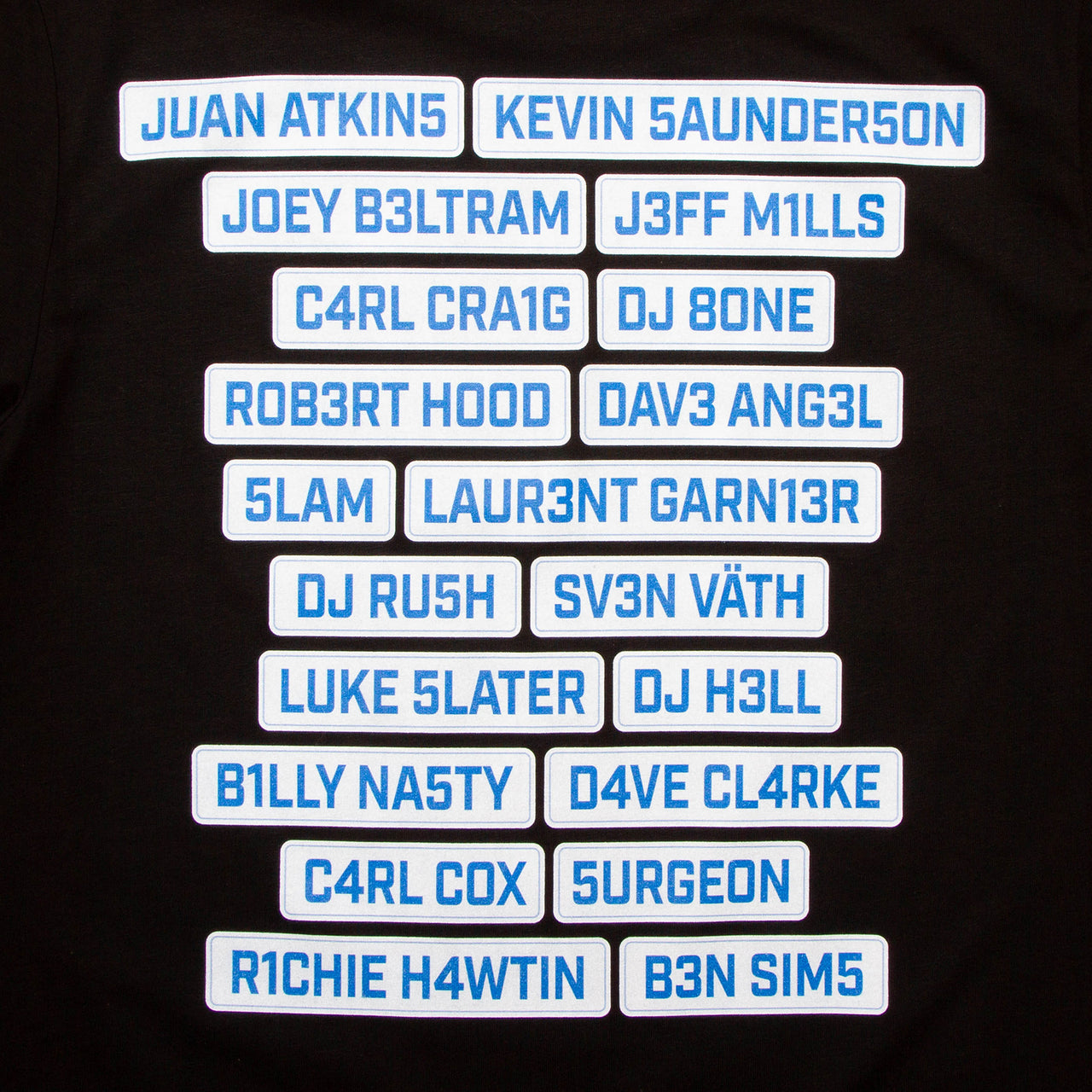 Pt1 Techno Evolution Back Print - Tshirt - Black