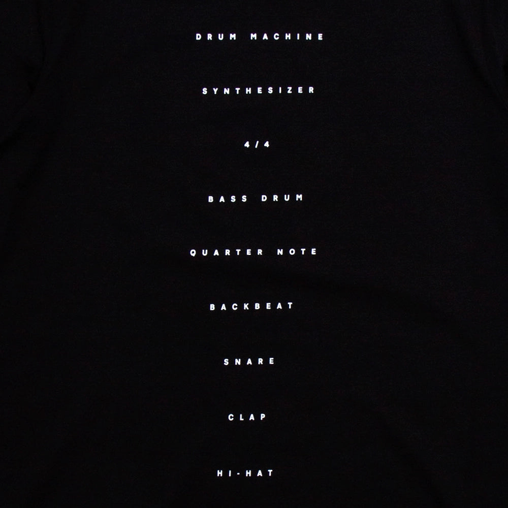 Techno Recipe - Tshirt - Black