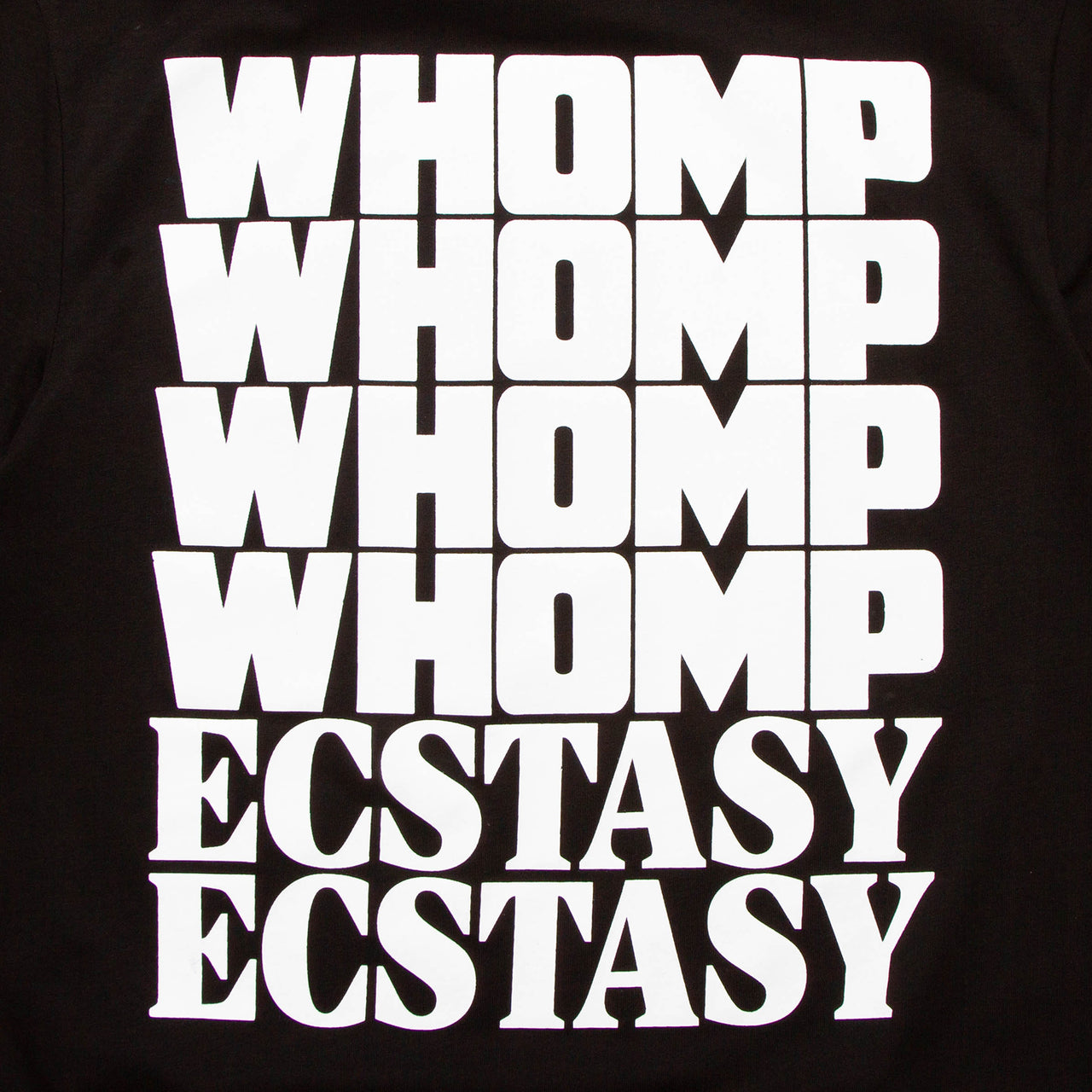 Whomp Back Print - Tshirt - Black