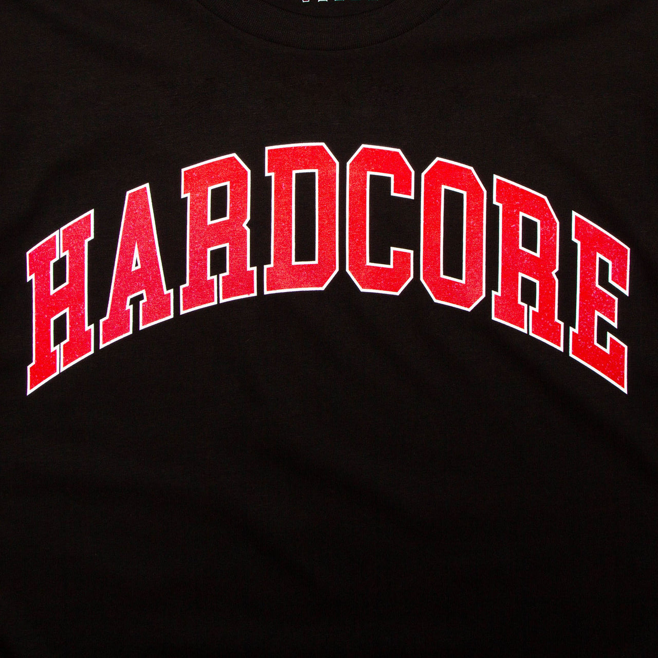 Varsity Hardcore Back Print - Tshirt - Black