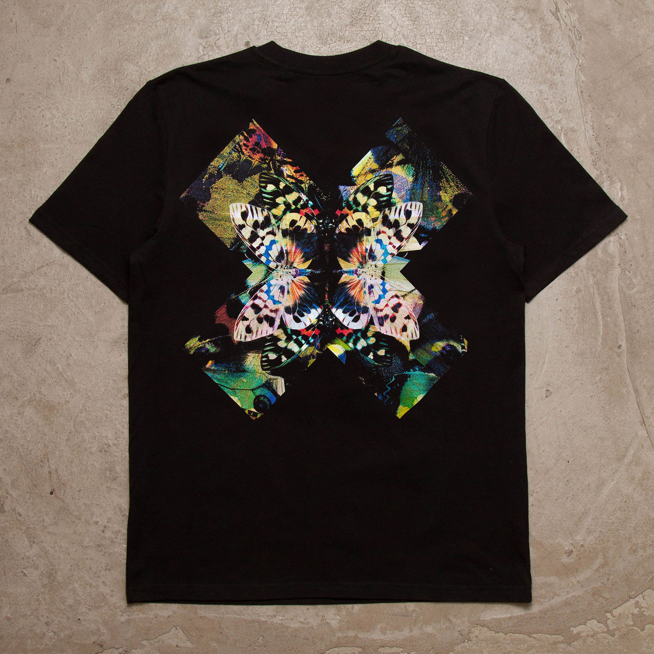 Butterfly X Imprint - Tshirt - Black
