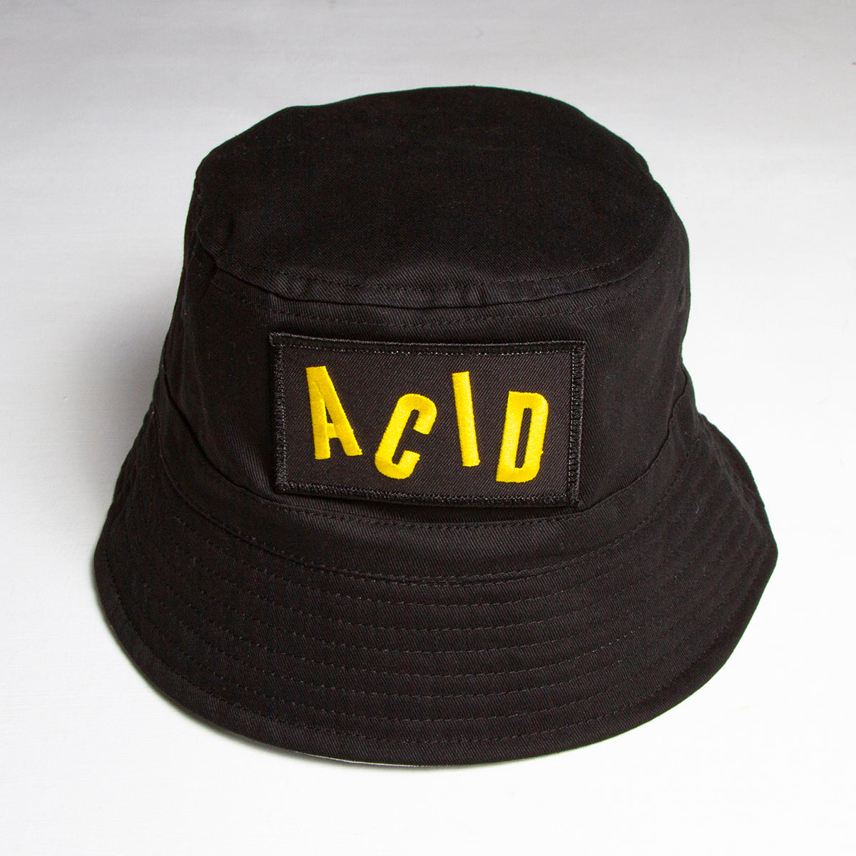 Acid Letter - Bucket Hat - Black - Wasted Heroes