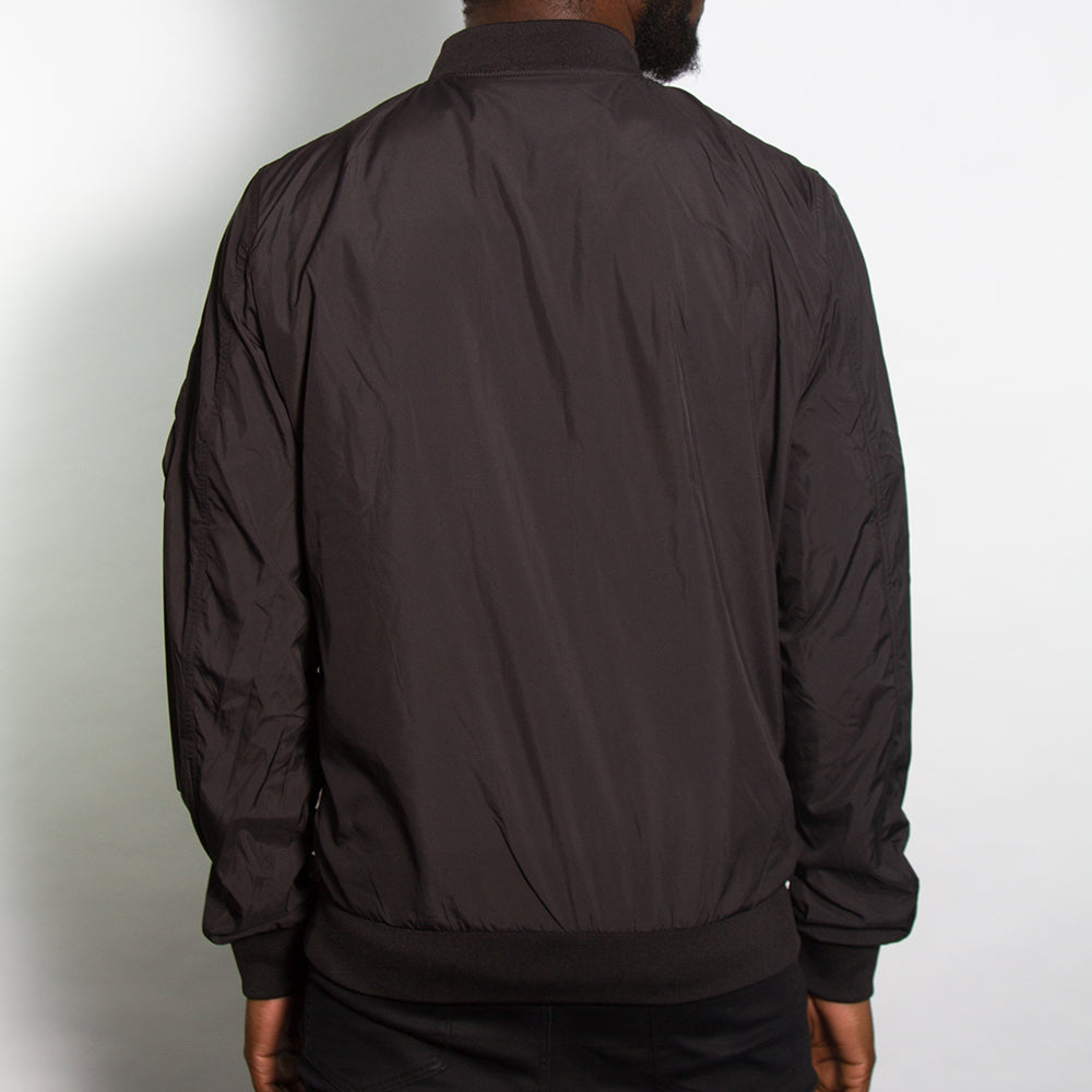 Acid Letter - Lightweight Bomber - Black - Wasted Heroes