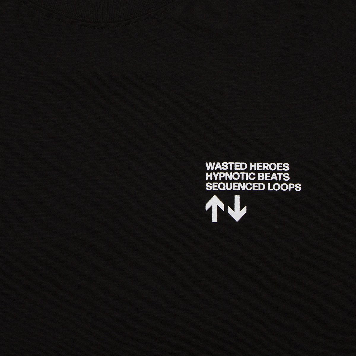 Sequence Sphere - Sweatshirt - Black - Wasted Heroes